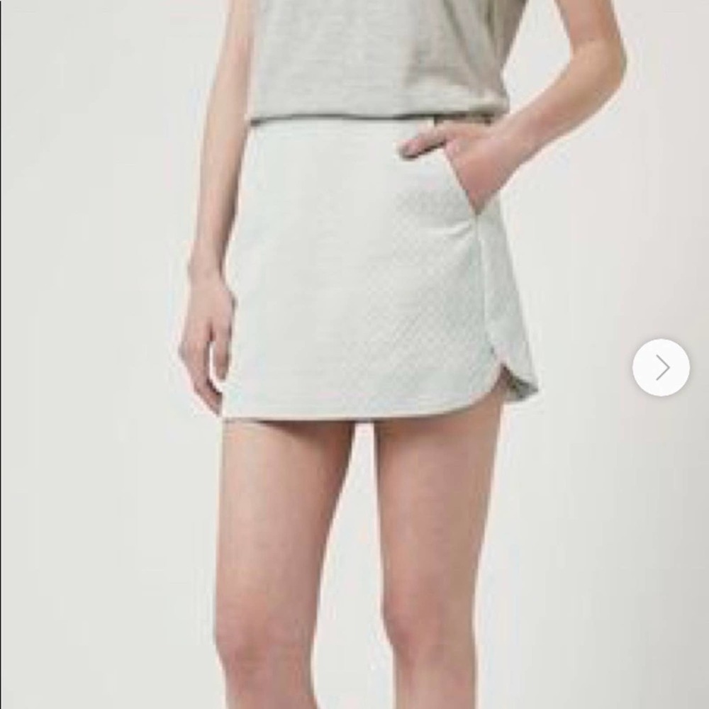 Top shop light blue mini skirt!